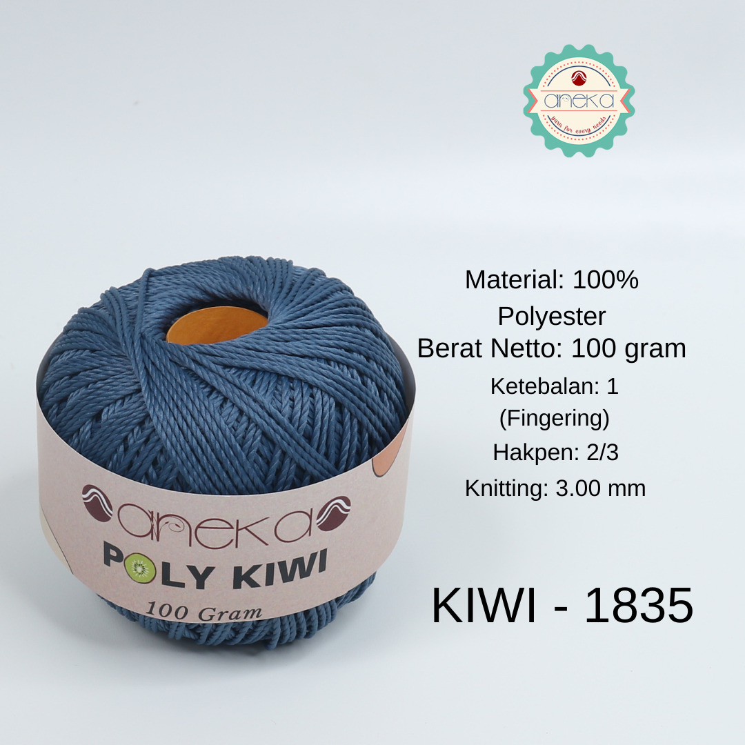 Katalog - Benang Rajut Poli / Poly Kiwi Yarn - PREMIUM - Part 2