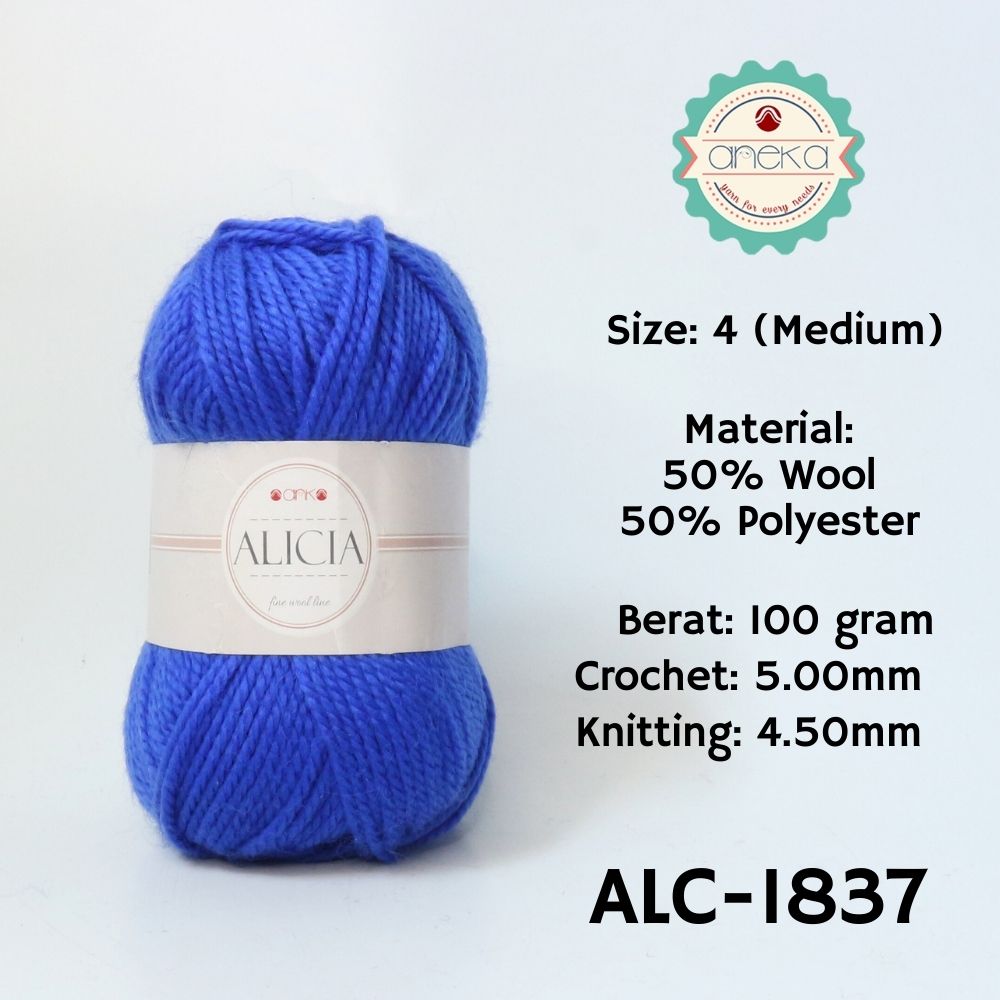KATALOG - Benang Rajut Wool Alicia / Crochet Knitting Yarn - Part 1