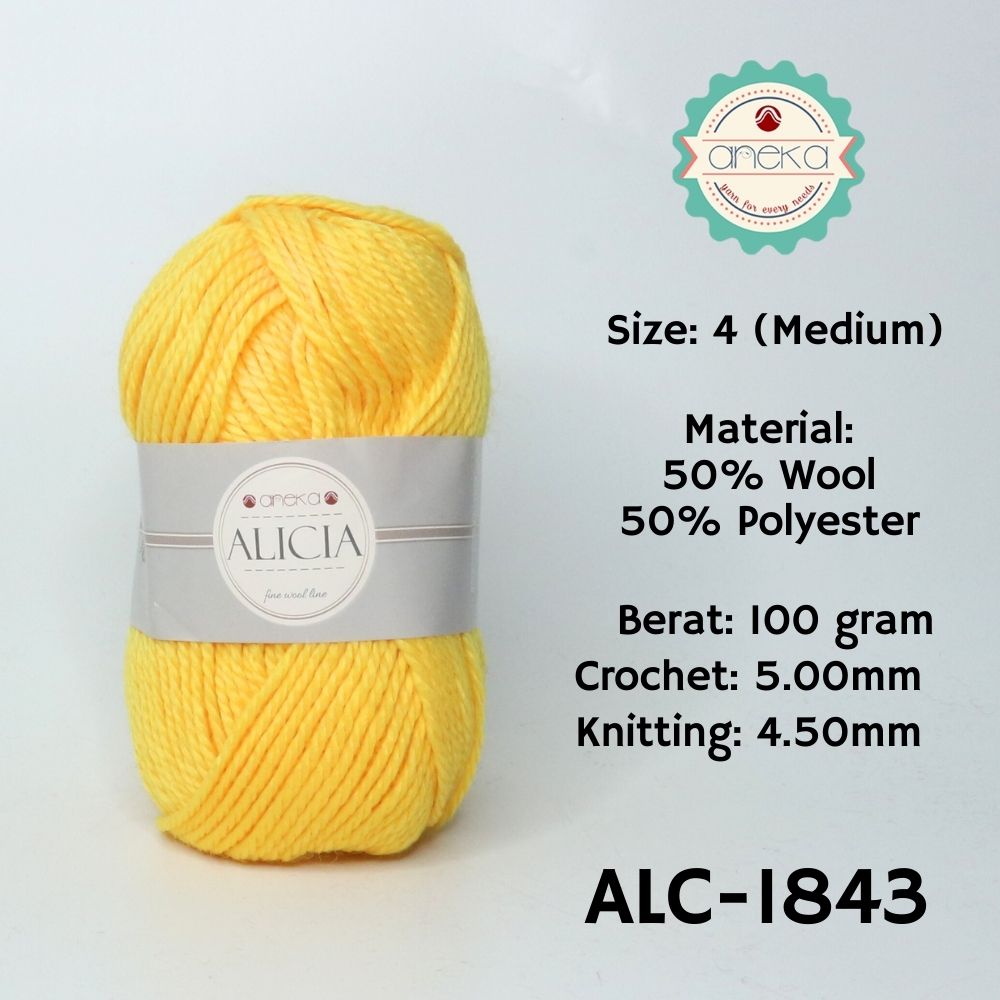 KATALOG - Benang Rajut Wool Alicia / Crochet Knitting Yarn - Part 2
