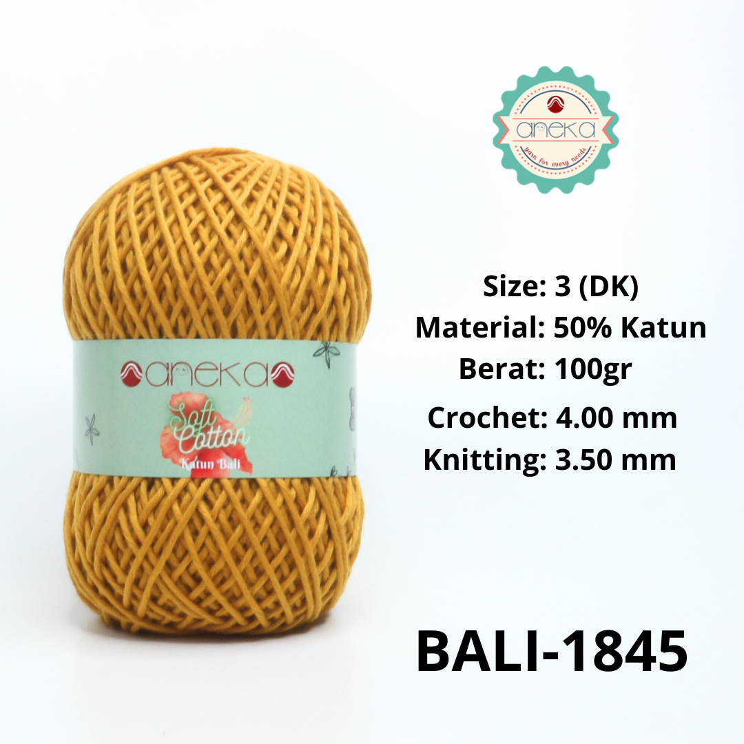 KATALOG - Benang Rajut Katun Bali ANEKA / Soft Cotton Big Ply made by ANEKABENANG PART 1