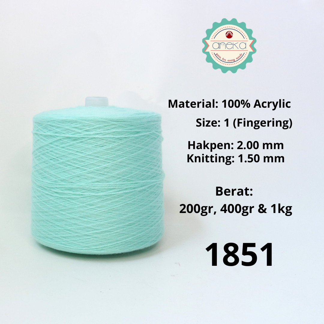 KATALOG - Benang Rajut Wool Aneka Cones / Wol / Siet Yarn / Tufting Rug / Karpet - Part 2