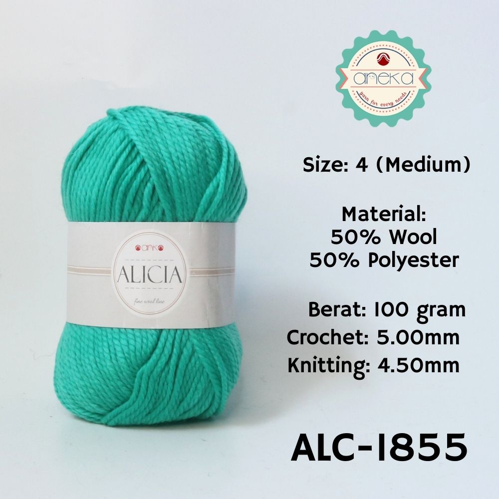 KATALOG - Benang Rajut Wool Alicia / Crochet Knitting Yarn - Part 2
