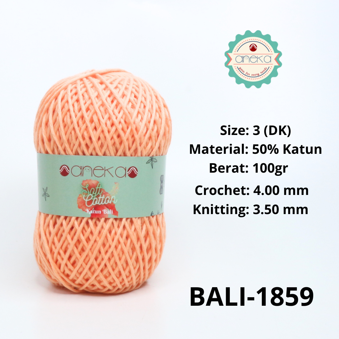 KATALOG - Benang Rajut Katun Bali ANEKA / Soft Cotton Big Ply made by ANEKABENANG PART 1