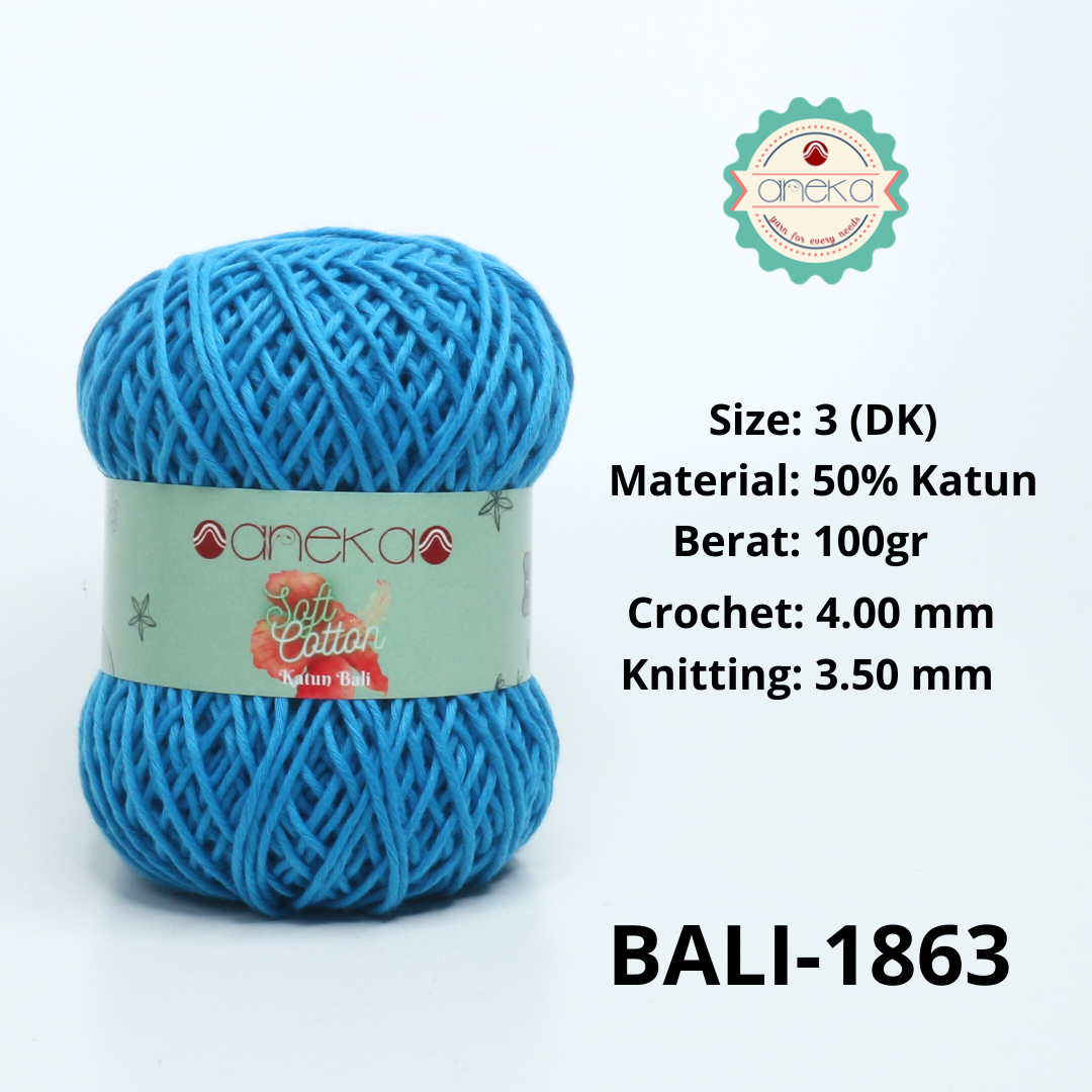 KATALOG - Benang Rajut Katun Bali ANEKA / Soft Cotton Big Ply made by ANEKABENANG PART 1