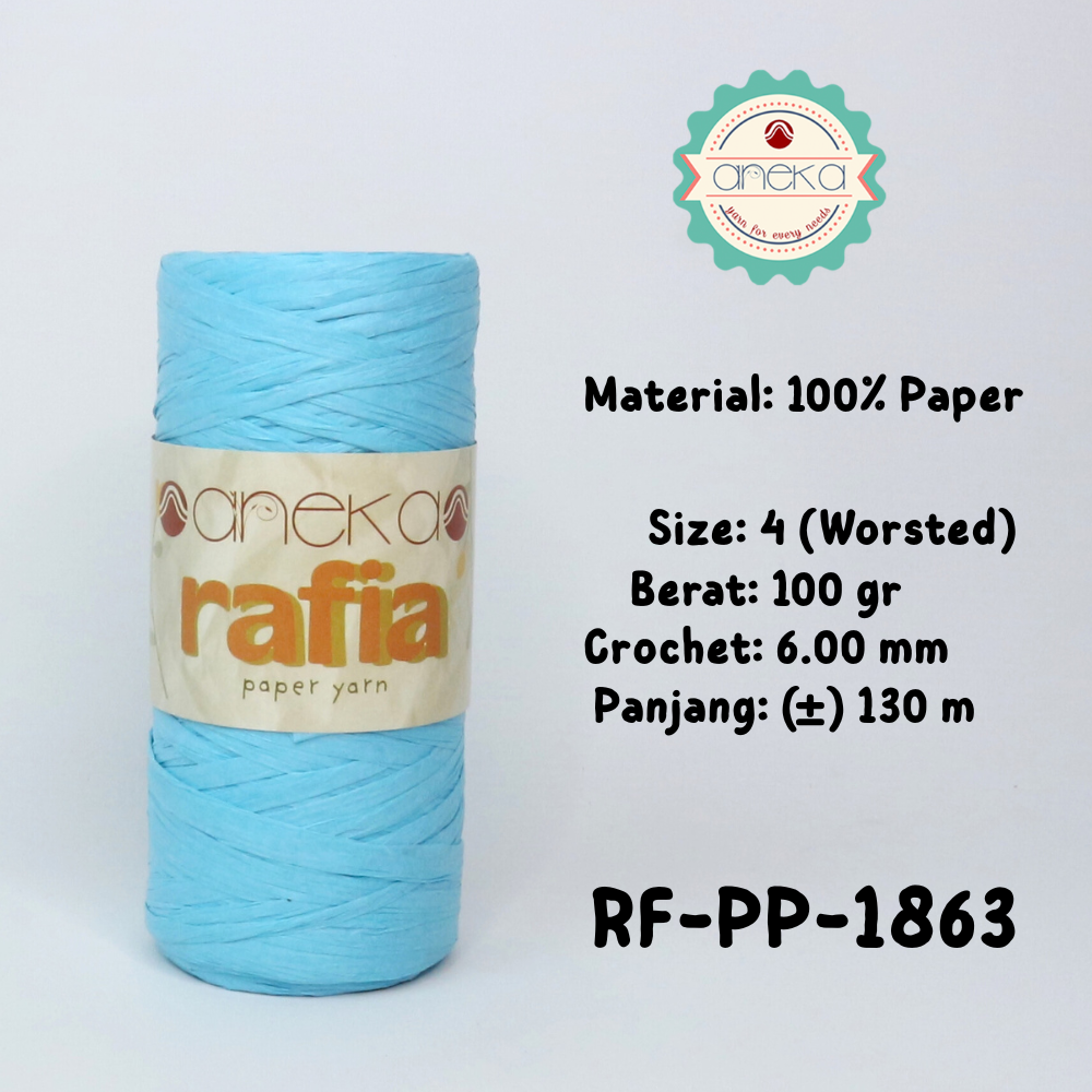KATALOG - Benang Rajut Rafia / Raffia Paper Yarn