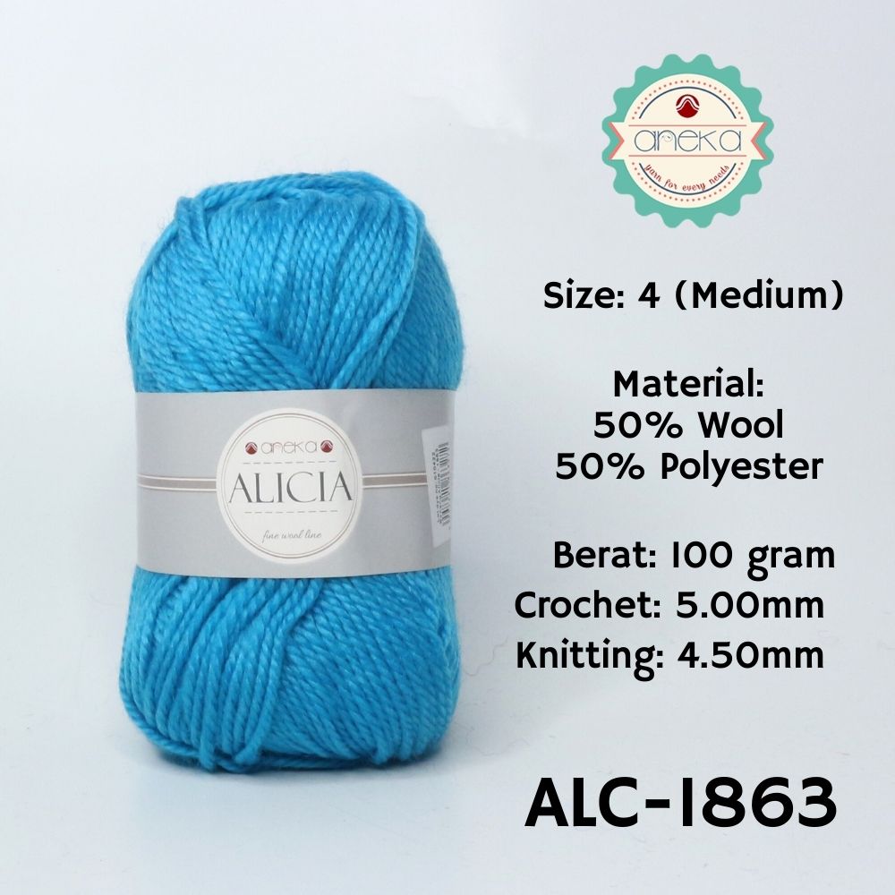 KATALOG - Benang Rajut Wool Alicia / Crochet Knitting Yarn - Part 2