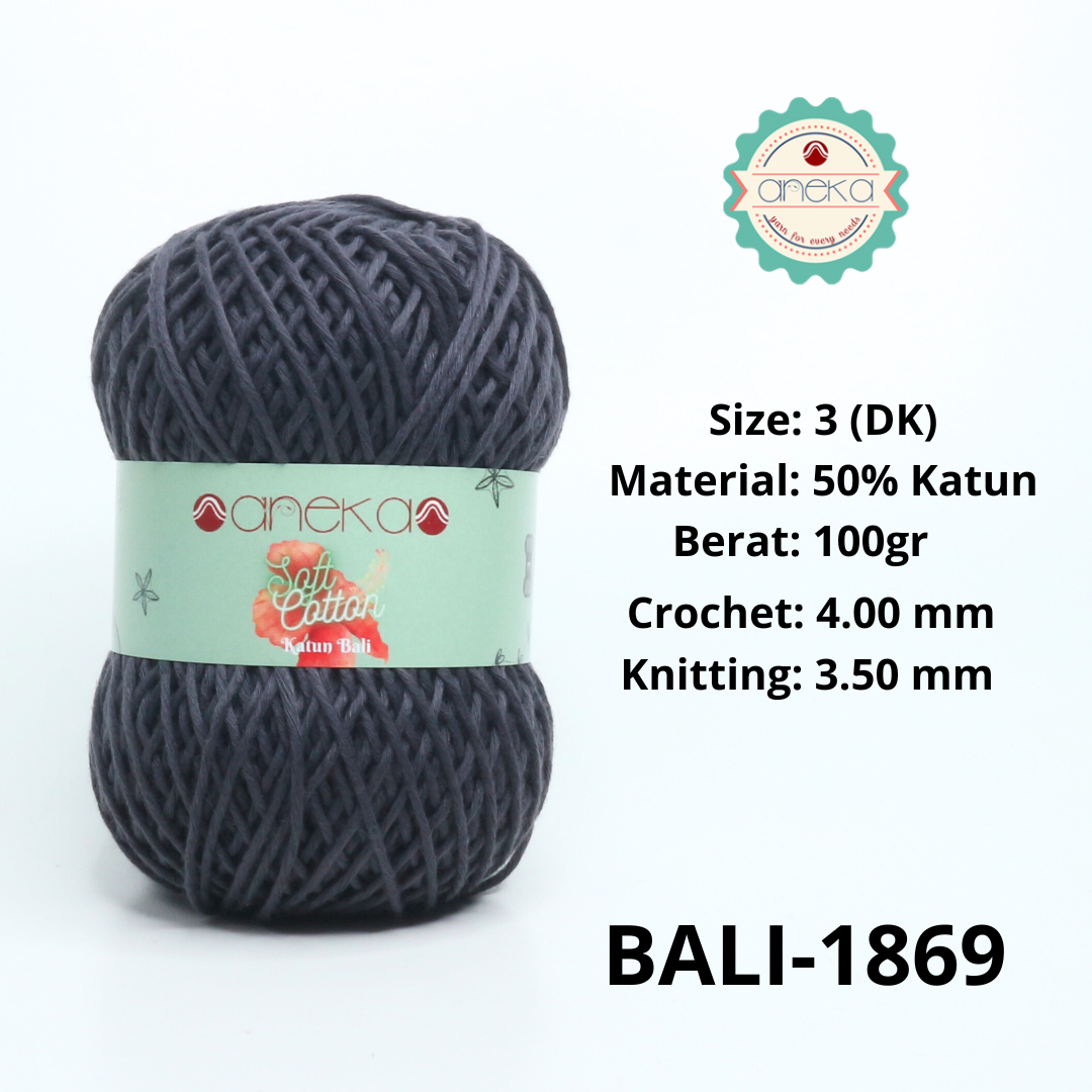 KATALOG - Benang Rajut Katun Bali ANEKA / Soft Cotton Big Ply made by ANEKABENANG PART 1