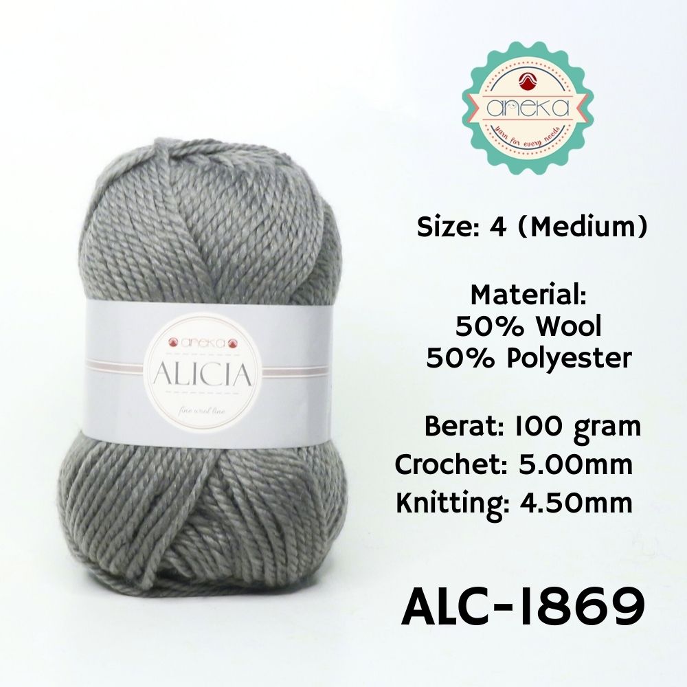 KATALOG - Benang Rajut Wool Alicia / Crochet Knitting Yarn - Part 1