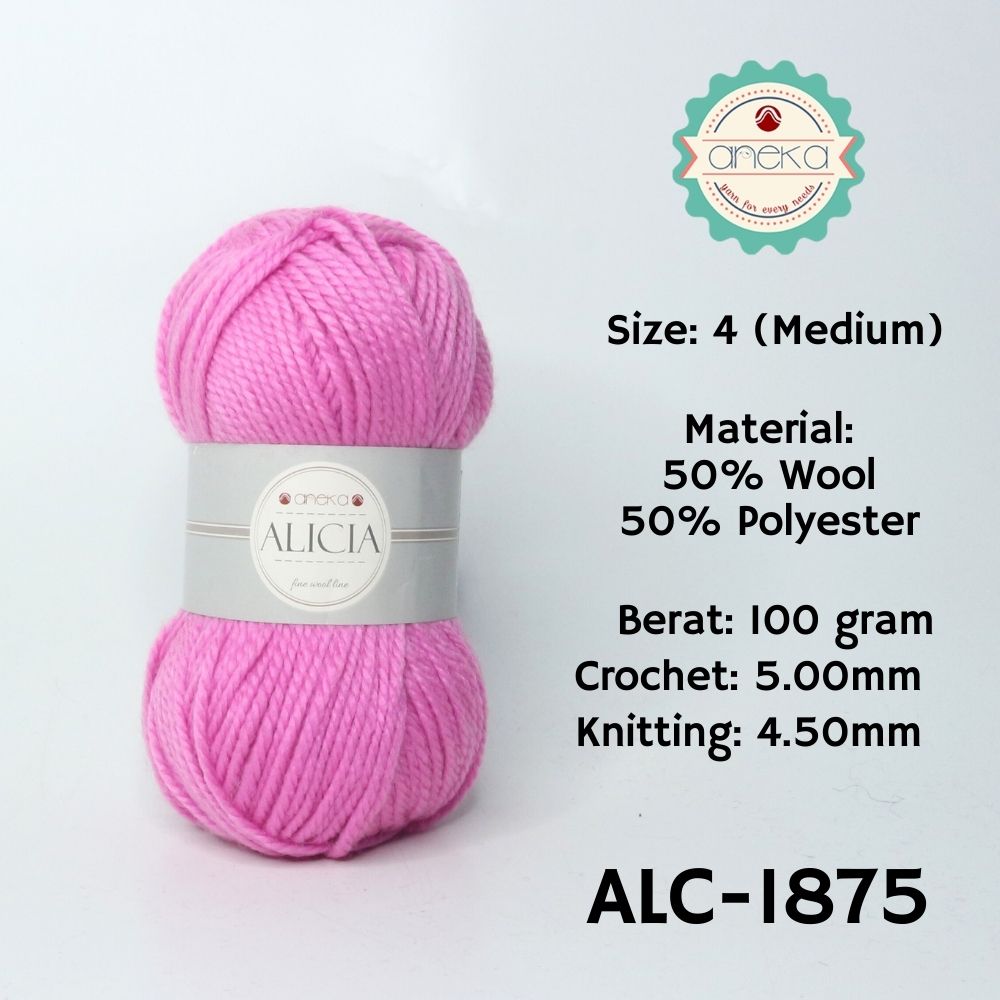 KATALOG - Benang Rajut Wool Alicia / Crochet Knitting Yarn - Part 1