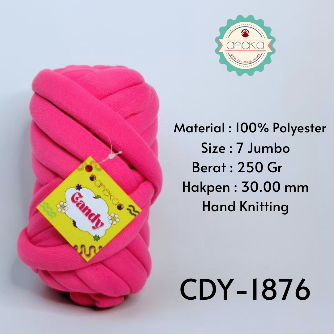 KATALOG - Benang Rajut Candy / Chunky Yarn