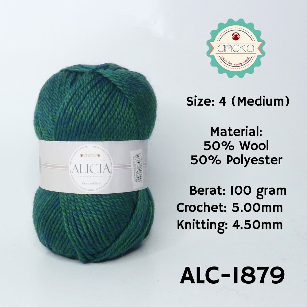 KATALOG - Benang Rajut Wool Alicia / Crochet Knitting Yarn - Part 2