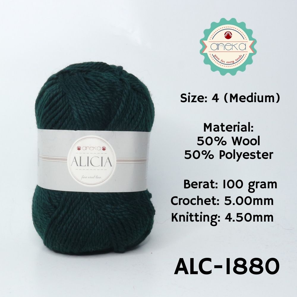 KATALOG - Benang Rajut Wool Alicia / Crochet Knitting Yarn - Part 2
