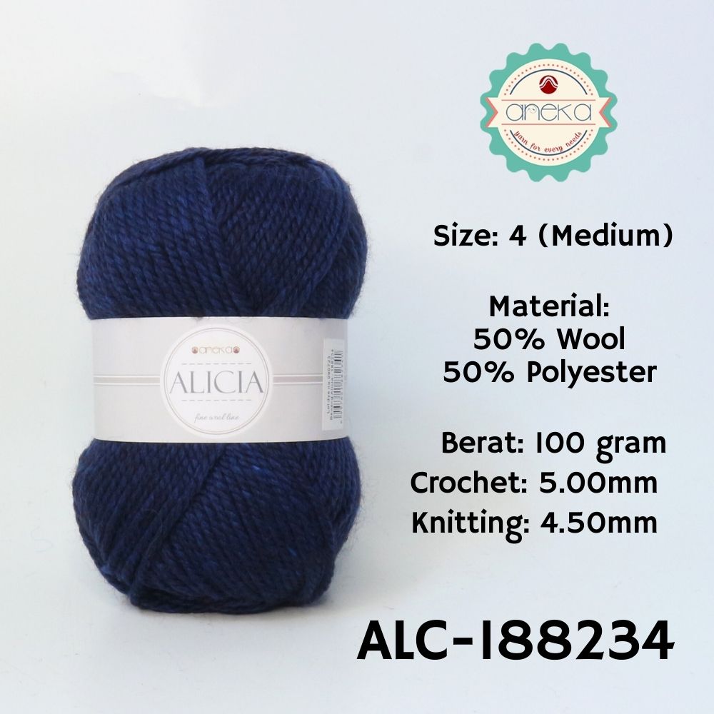 KATALOG - Benang Rajut Wool Alicia / Crochet Knitting Yarn - Part 1