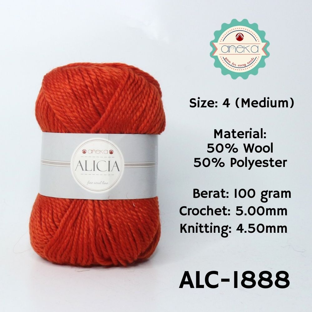 KATALOG - Benang Rajut Wool Alicia / Crochet Knitting Yarn - Part 2