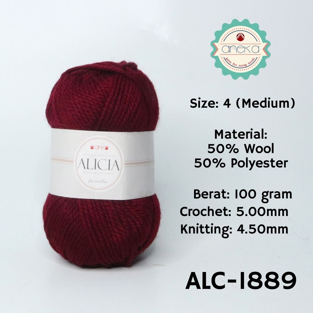 KATALOG - Benang Rajut Wool Alicia / Crochet Knitting Yarn - Part 2