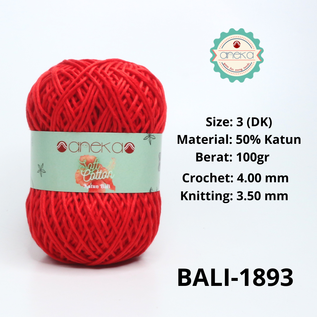KATALOG - Benang Rajut Katun Bali ANEKA / Soft Cotton Big Ply made by ANEKABENANG PART 1