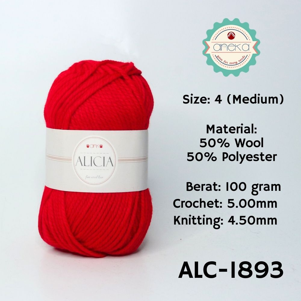KATALOG - Benang Rajut Wool Alicia / Crochet Knitting Yarn - Part 2