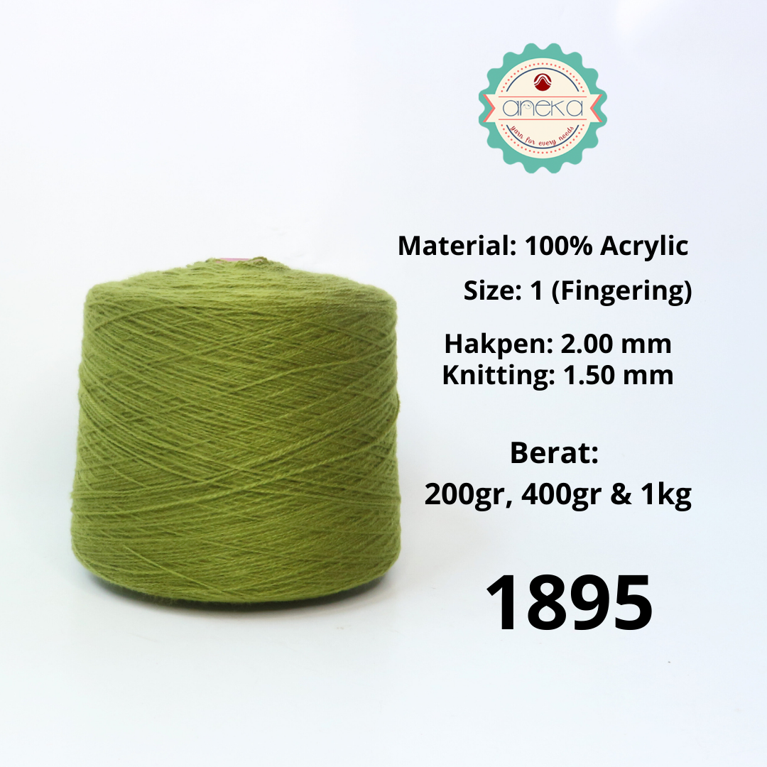 KATALOG - Benang Rajut Wool Aneka Cones / Wol / Siet Yarn / Tufting Rug / Karpet - Part 2