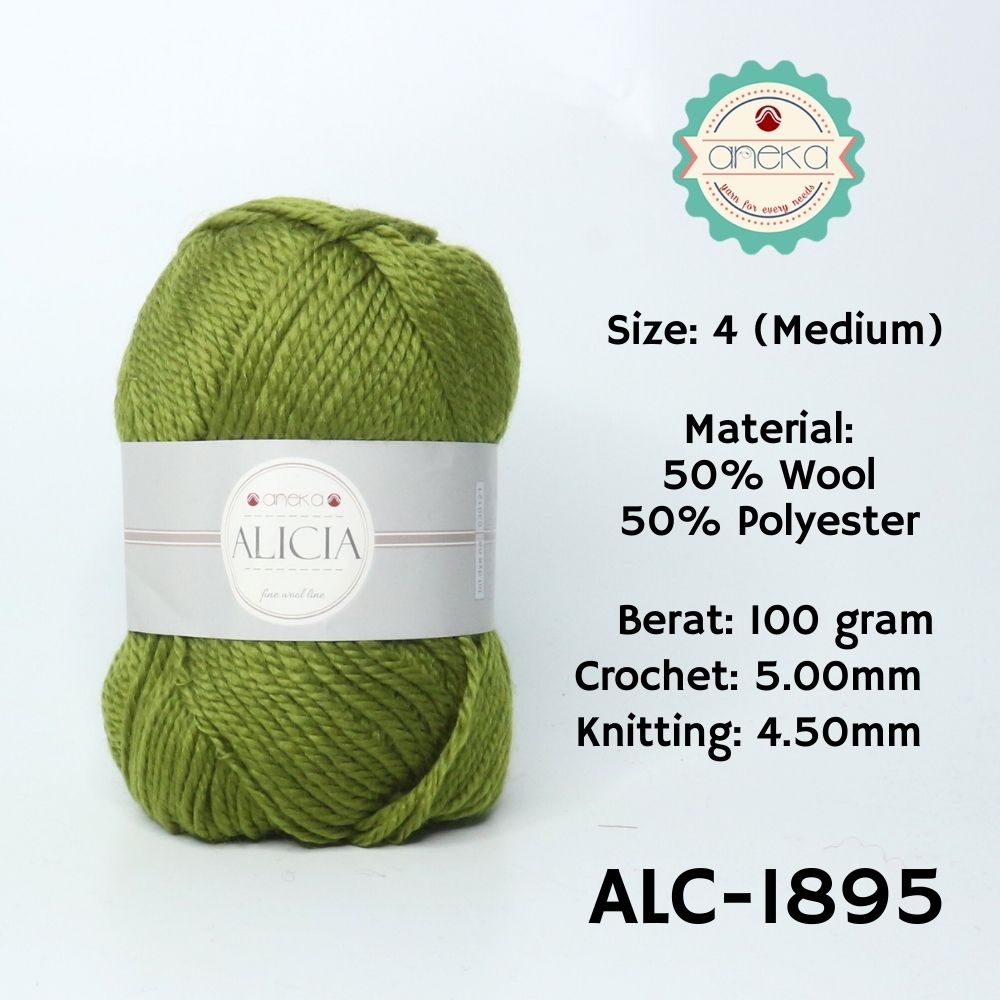KATALOG - Benang Rajut Wool Alicia / Crochet Knitting Yarn - Part 2