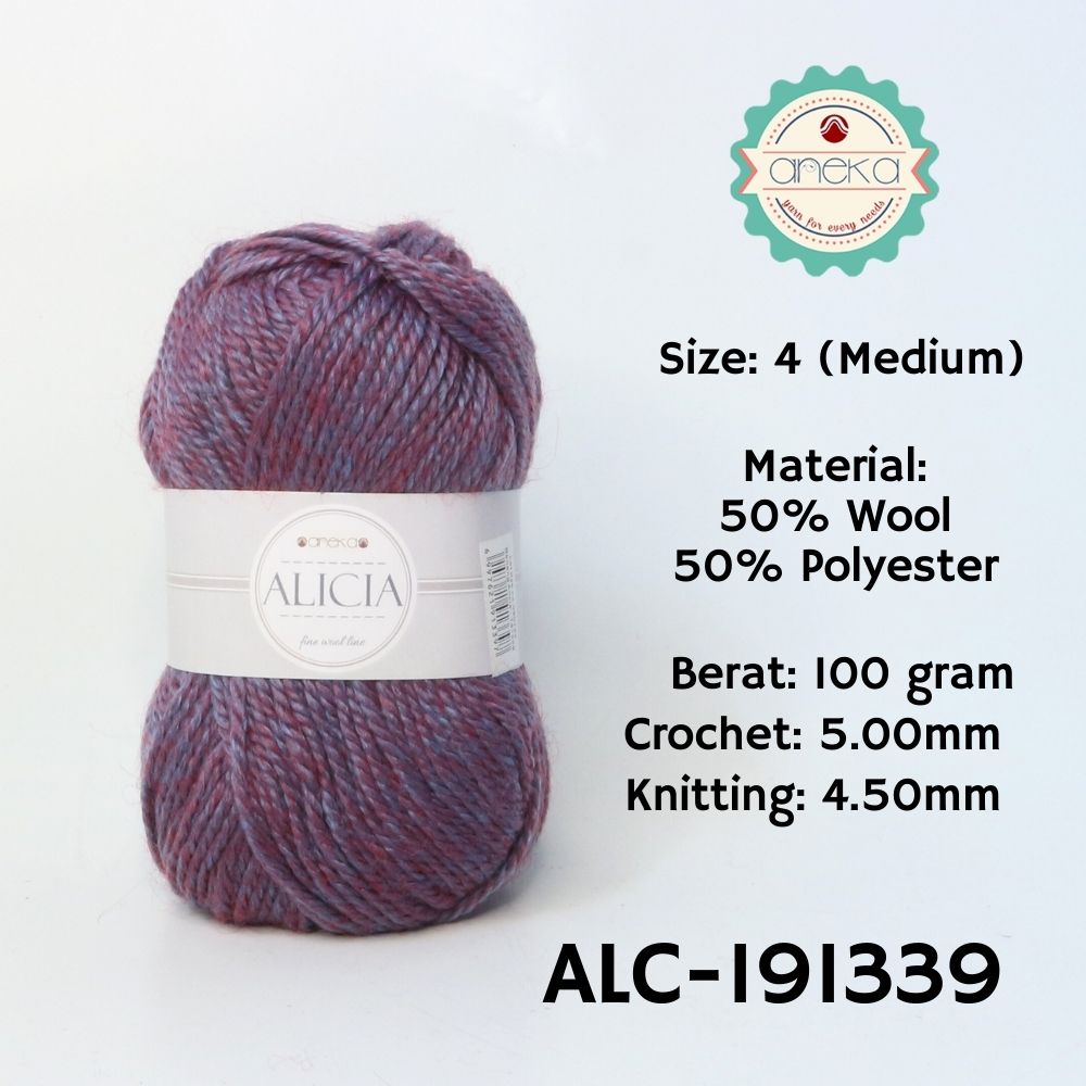 KATALOG - Benang Rajut Wool Alicia / Crochet Knitting Yarn - Part 2