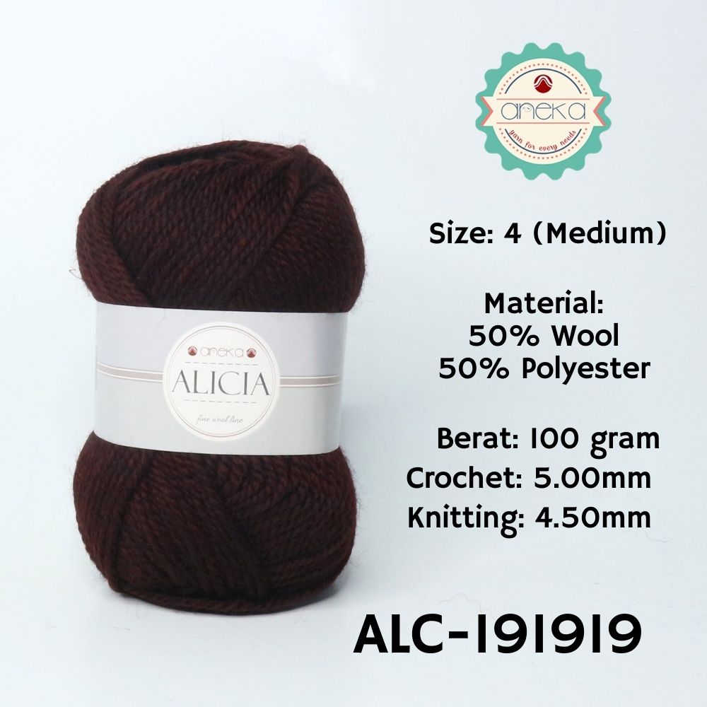 KATALOG - Benang Rajut Wool Alicia / Crochet Knitting Yarn - Part 2