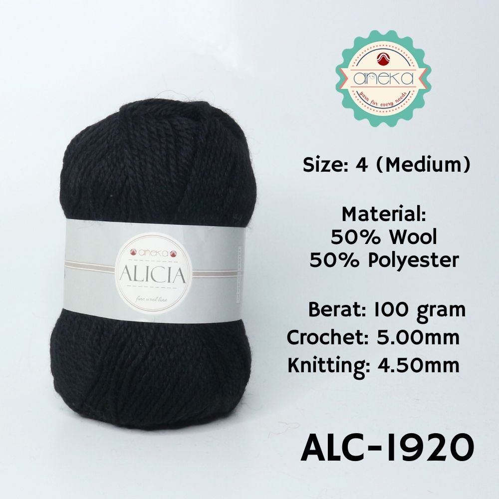 KATALOG - Benang Rajut Wool Alicia / Crochet Knitting Yarn - Part 1