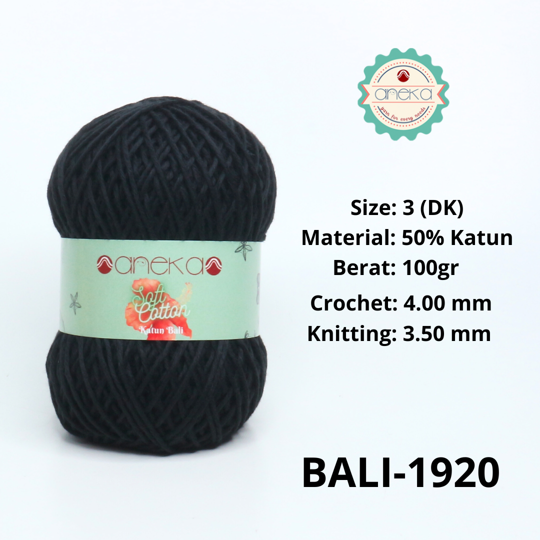 KATALOG - Benang Rajut Katun Bali ANEKA / Soft Cotton Big Ply made by ANEKABENANG PART 1