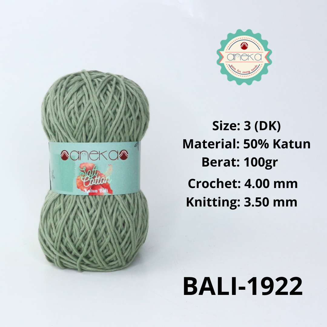 KATALOG - Benang Rajut Katun Bali ANEKA / Soft Cotton Big Ply made by ANEKABENANG PART 1