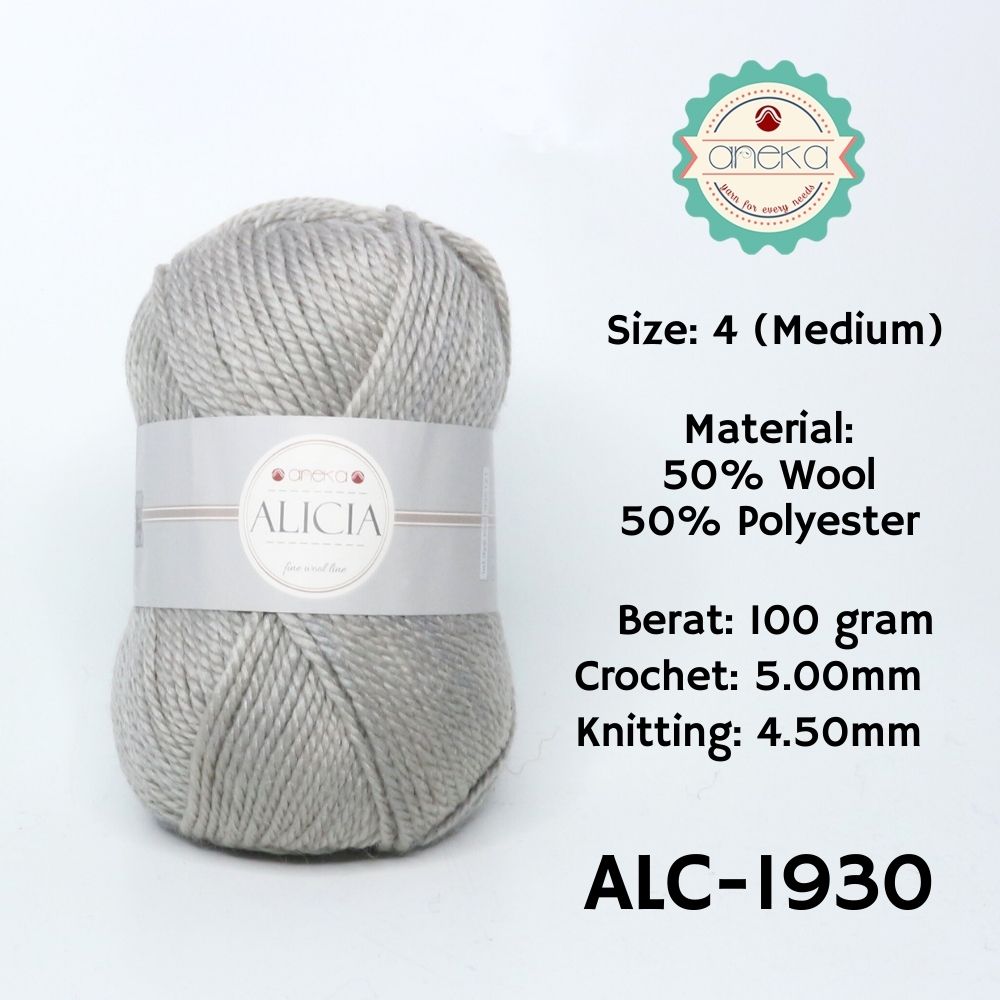 KATALOG - Benang Rajut Wool Alicia / Crochet Knitting Yarn - Part 1