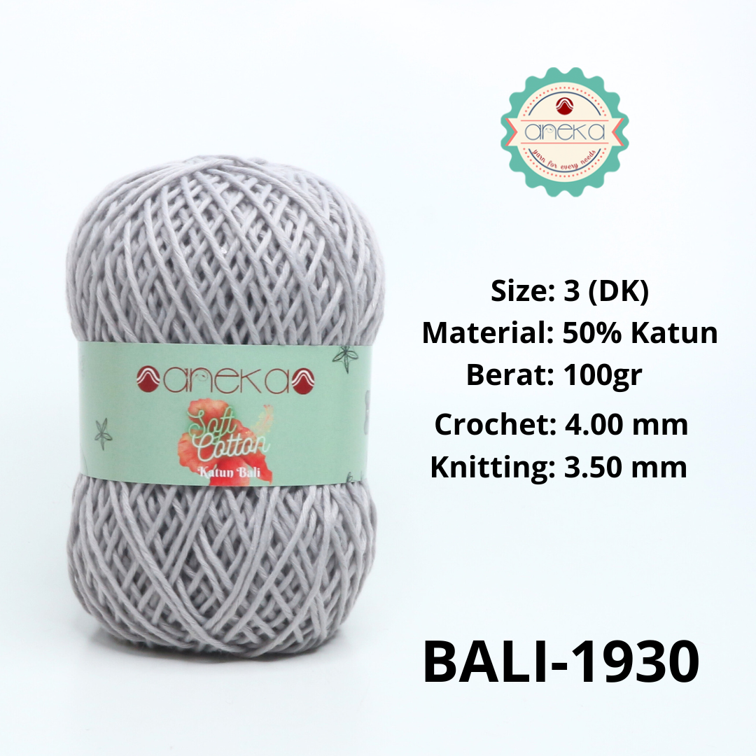 KATALOG - Benang Rajut Katun Bali ANEKA / Soft Cotton Big Ply made by ANEKABENANG PART 1