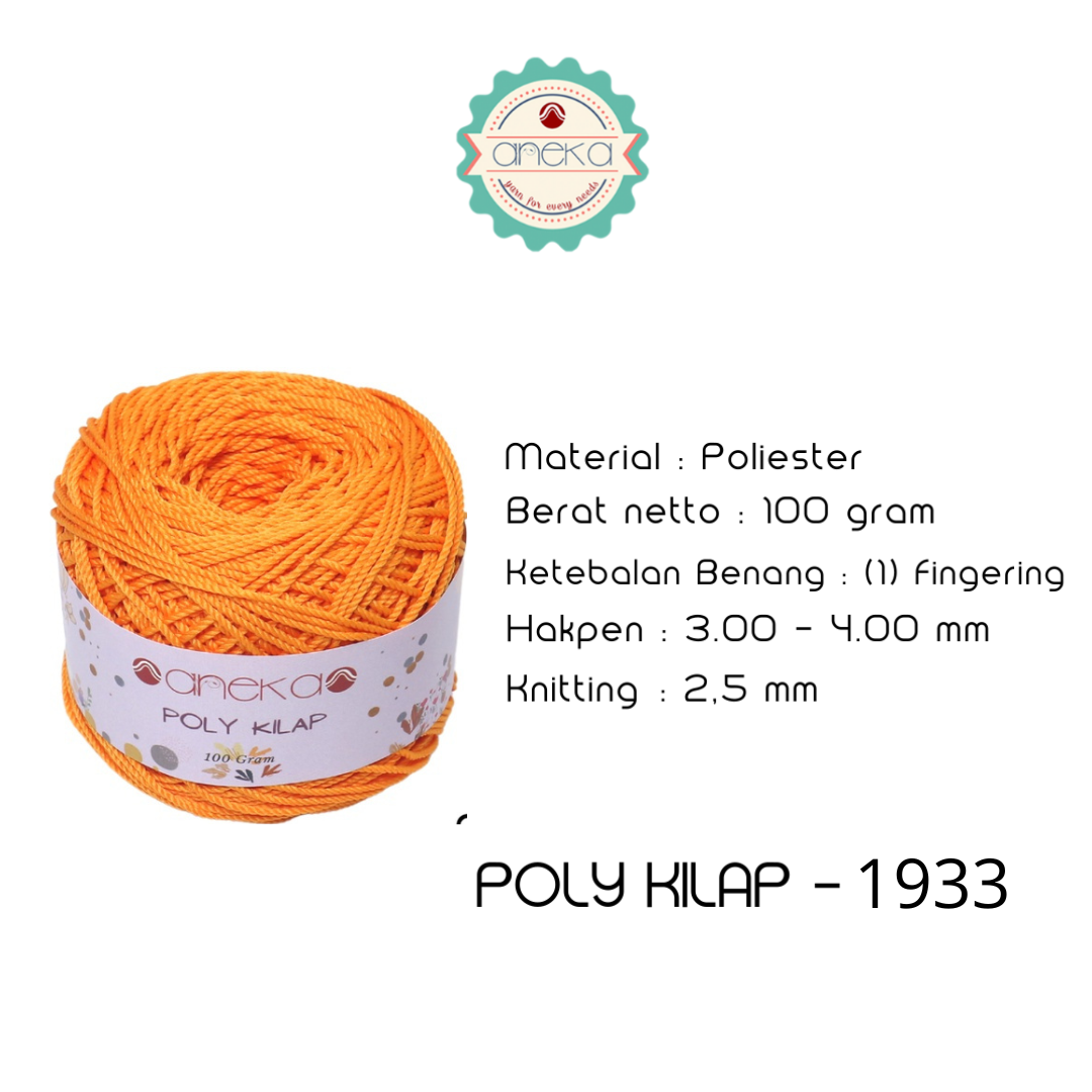 CATALOG - PREMIUM Polyester Knitting Yarn / Polyester / Poly Poly Luster Color PART 2