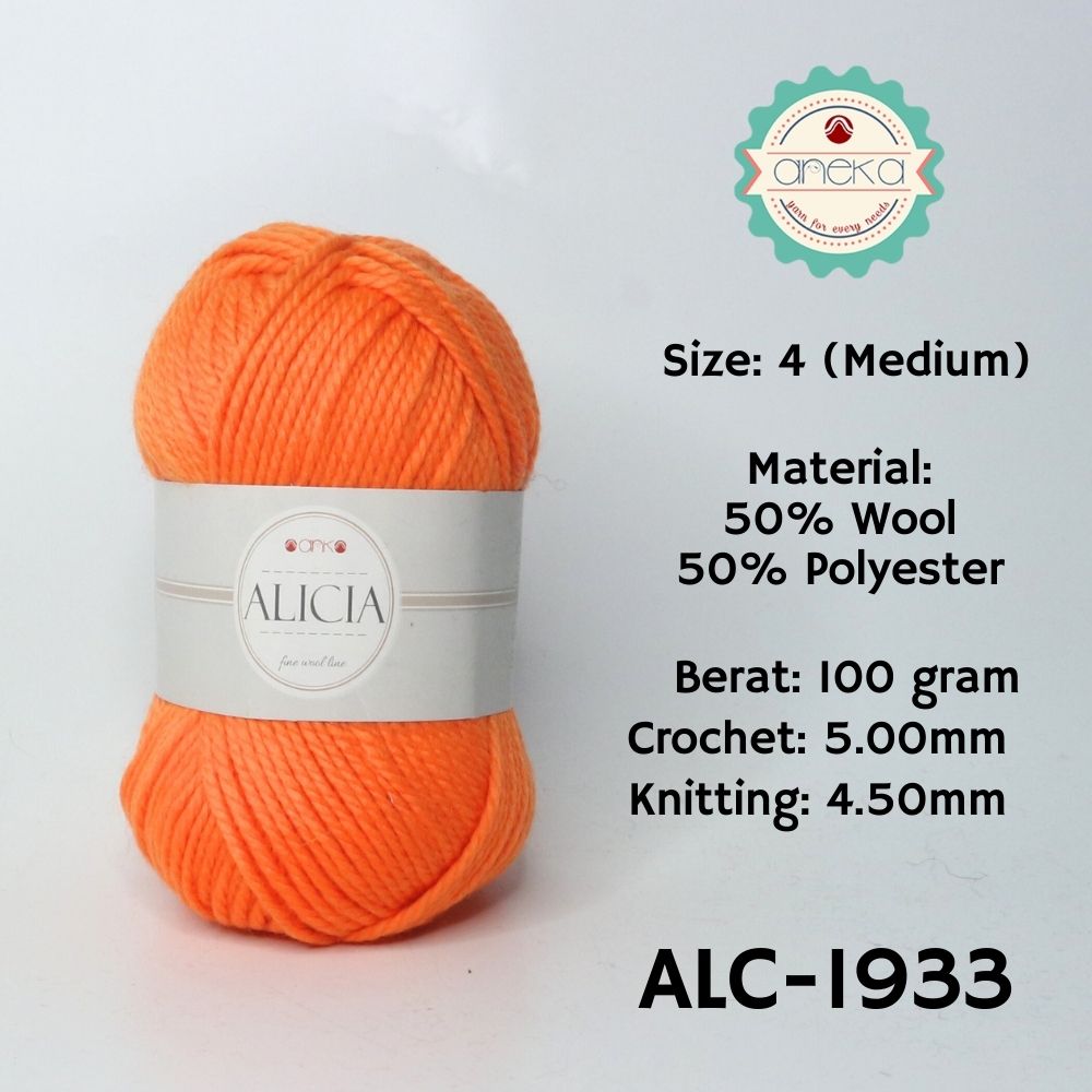 KATALOG - Benang Rajut Wool Alicia / Crochet Knitting Yarn - Part 2