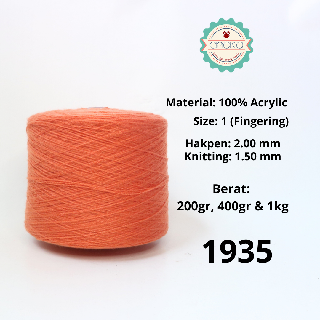 KATALOG - Benang Rajut Wool Aneka Cones / Wol / Siet Yarn / Tufting Rug / Karpet - Part 3
