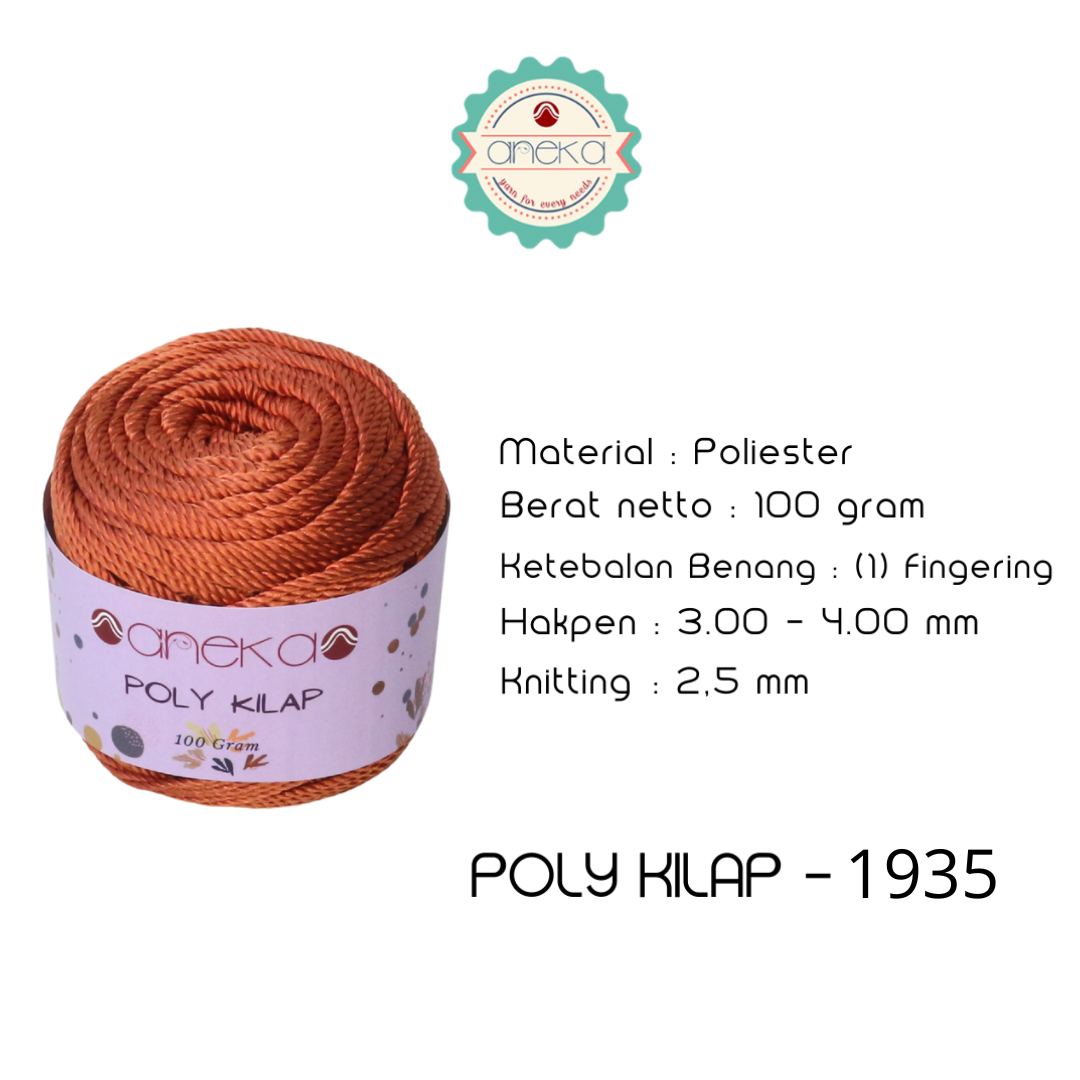 CATALOG - PREMIUM Polyester Knitting Yarn / Polyester / Poly Poly Luster Color PART 1