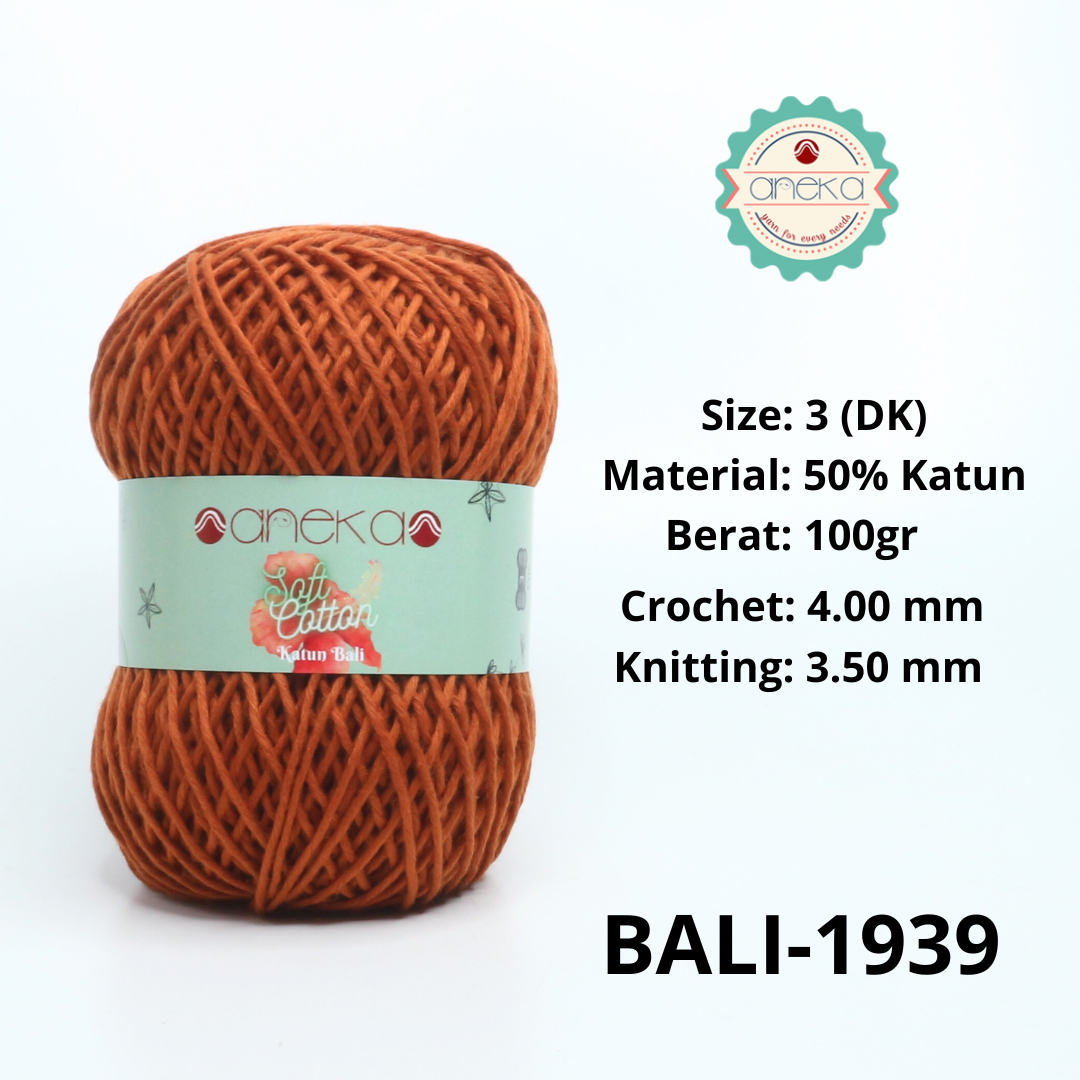 KATALOG - Benang Rajut Katun Bali ANEKA / Soft Cotton Big Ply made by ANEKABENANG PART 1