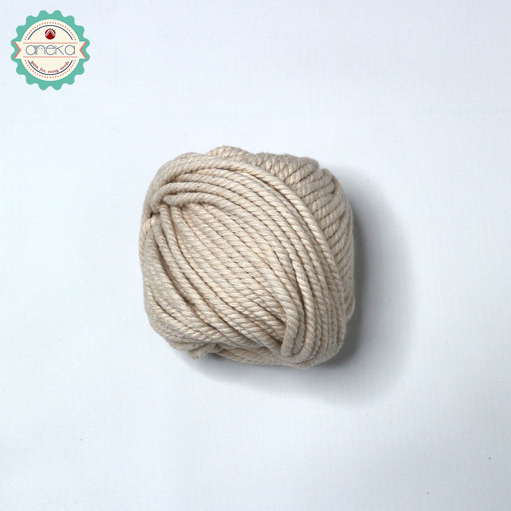 KATALOG - Benang Tali katun/tali macrame makrame warna 100 Gr - 4mm