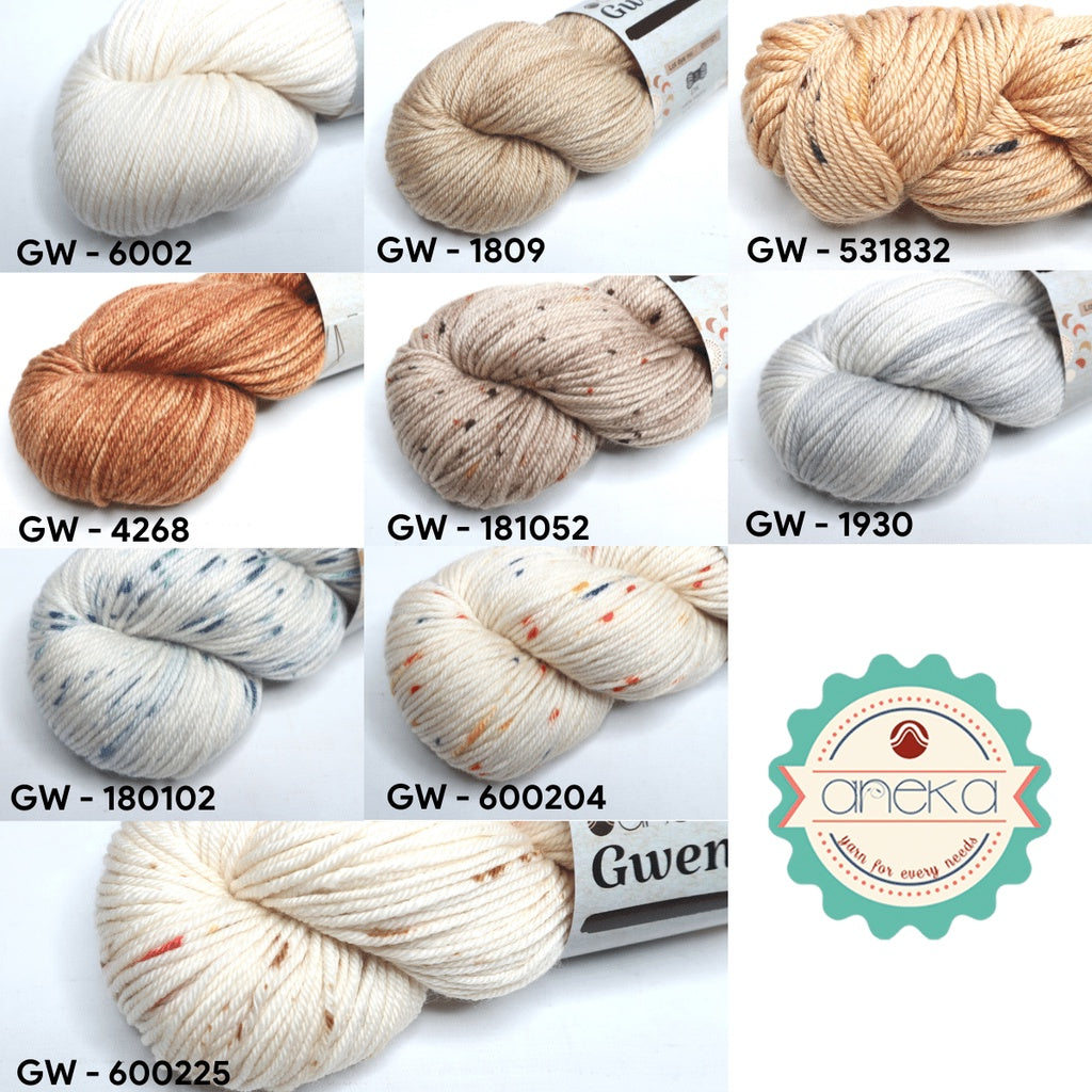 KATALOG - Benang Rajut Gwenn Yarn / Merino - Premium