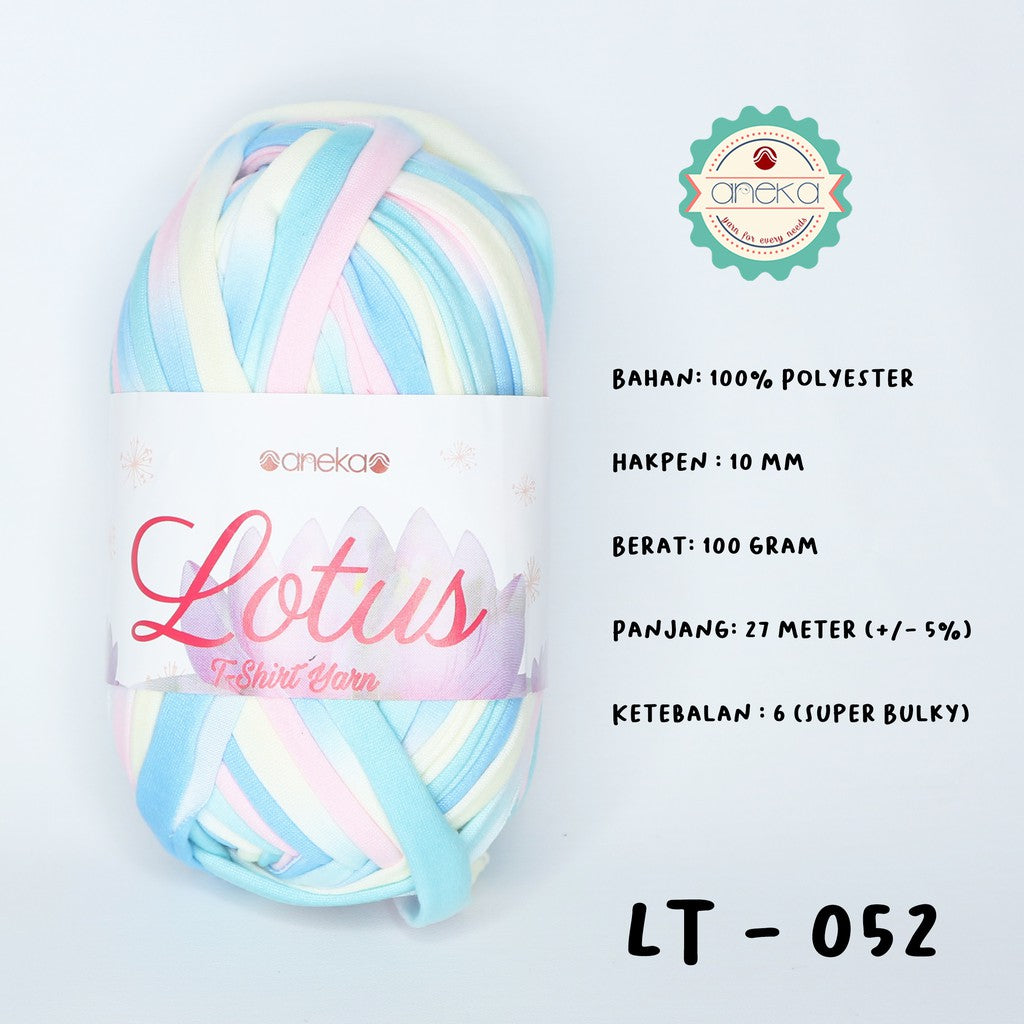 KATALOG - Benang Rajut Lotus Sembur / TShirt / Kaos Yarn Sembur Part 3