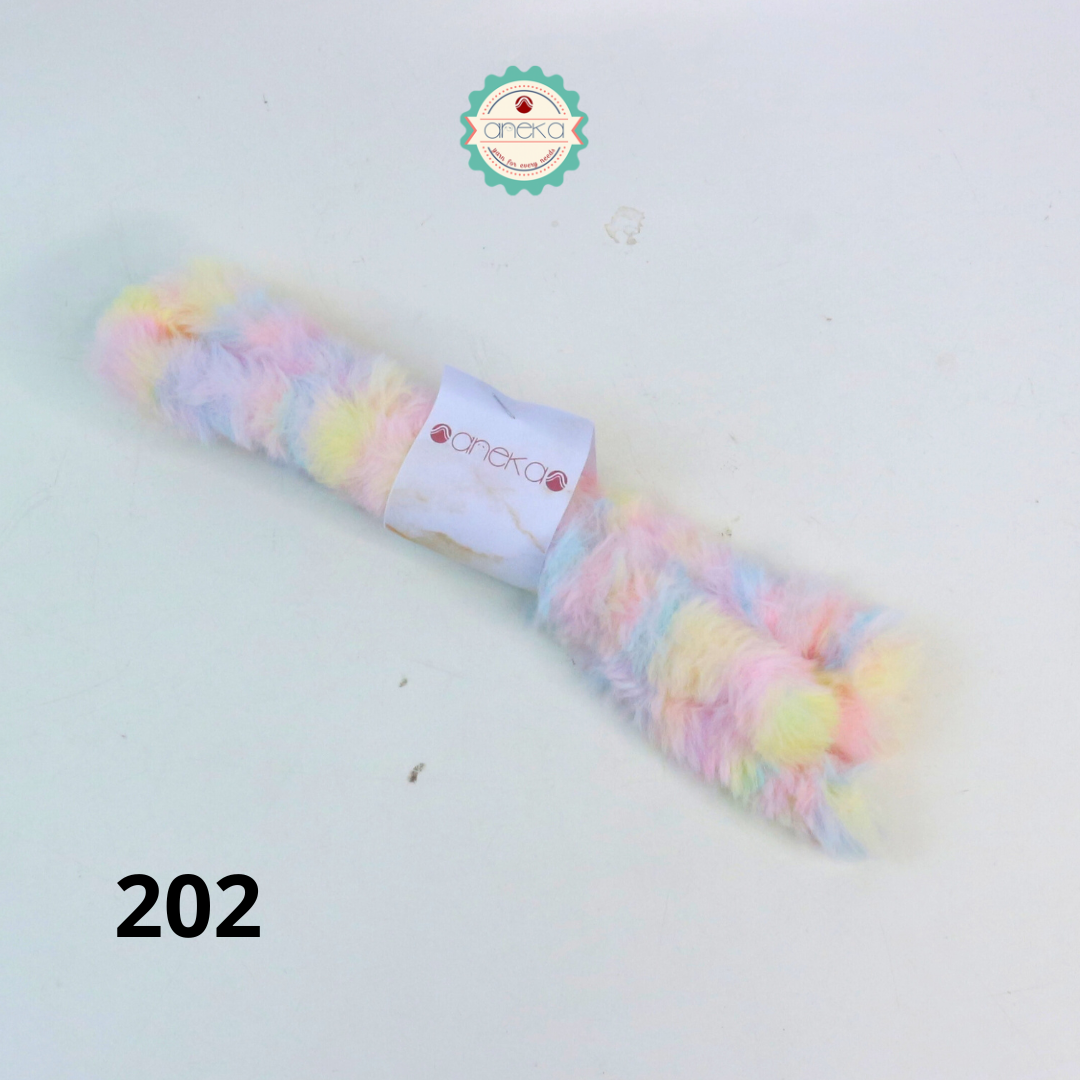 KATALOG - Kawat Bulu Daisy Tebal Premium / Boneka Kawat / Toys Wire Twisting / Pipe Cleaner Fuzzy Fur Chunky Fluffy Plush