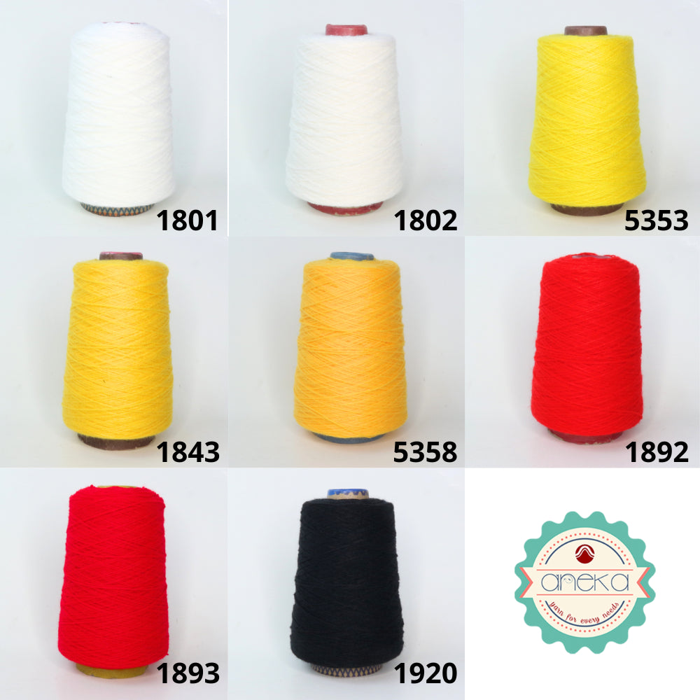 KATALOG - Benang Rajut Wool Aneka Cones / Wol / Siet Yarn / Tufting Rug / Karpet - Part 1