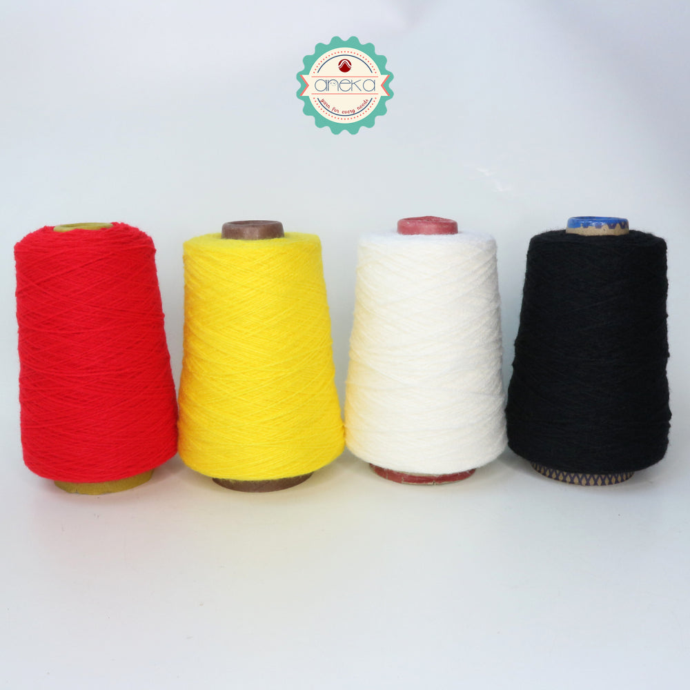 KATALOG - Benang Rajut Wool Aneka Cones / Wol / Siet Yarn / Tufting Rug / Karpet - Part 1