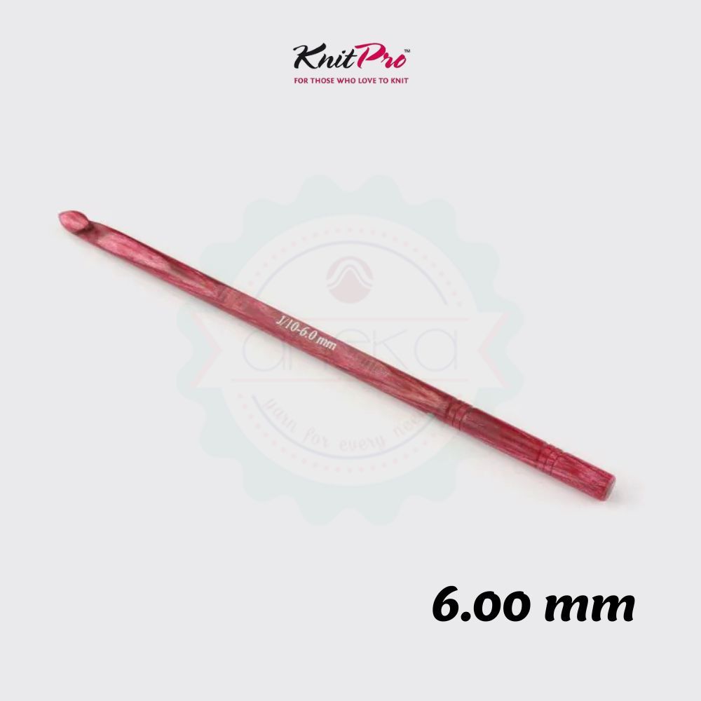 KnitPro - Symfonie Dreamz Single Ended Crochet Hooks / Alat Rajut Jarum Hakpen