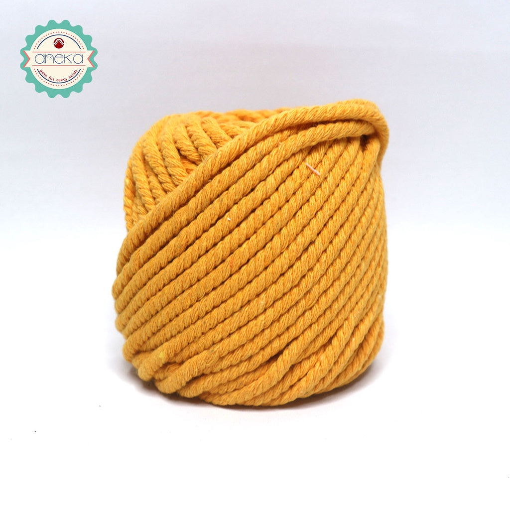 KATALOG - Benang Tali katun/tali macrame makrame warna 100 Gr - 4mm
