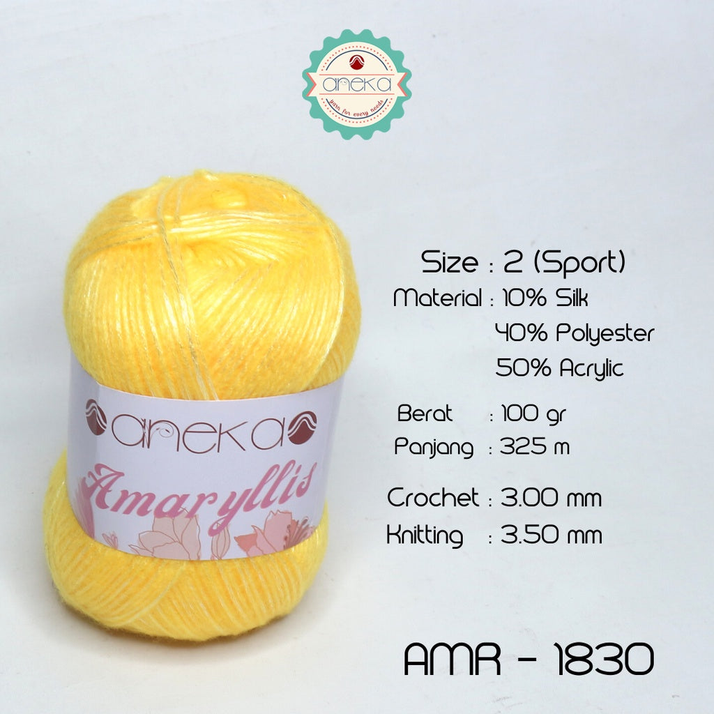 KATALOG - Amaryllis Yarn / Benang Rajut Amaryllis / Amarilis Silk Cotton