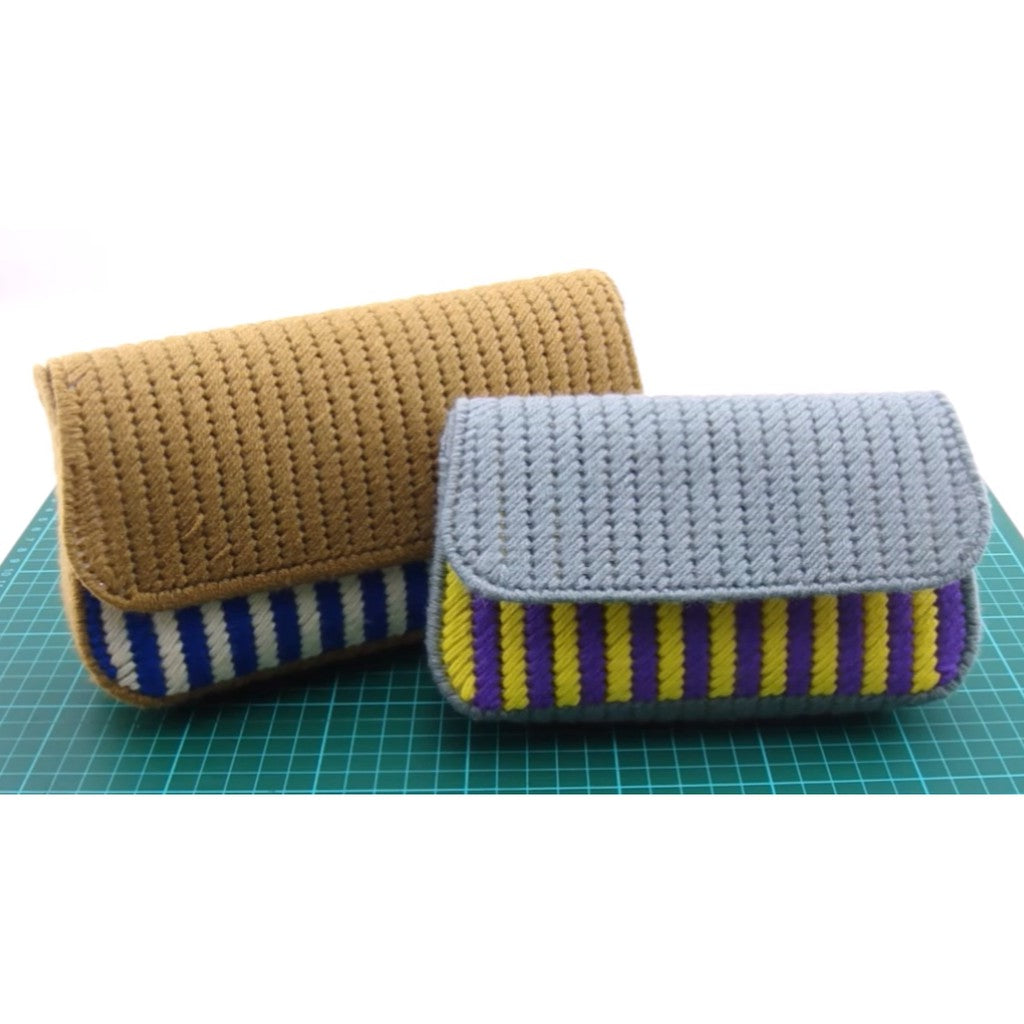 AnekaBenang - Plastic Canvas / DIY Plastic Bag Shaped Canvas - 3mm Grid