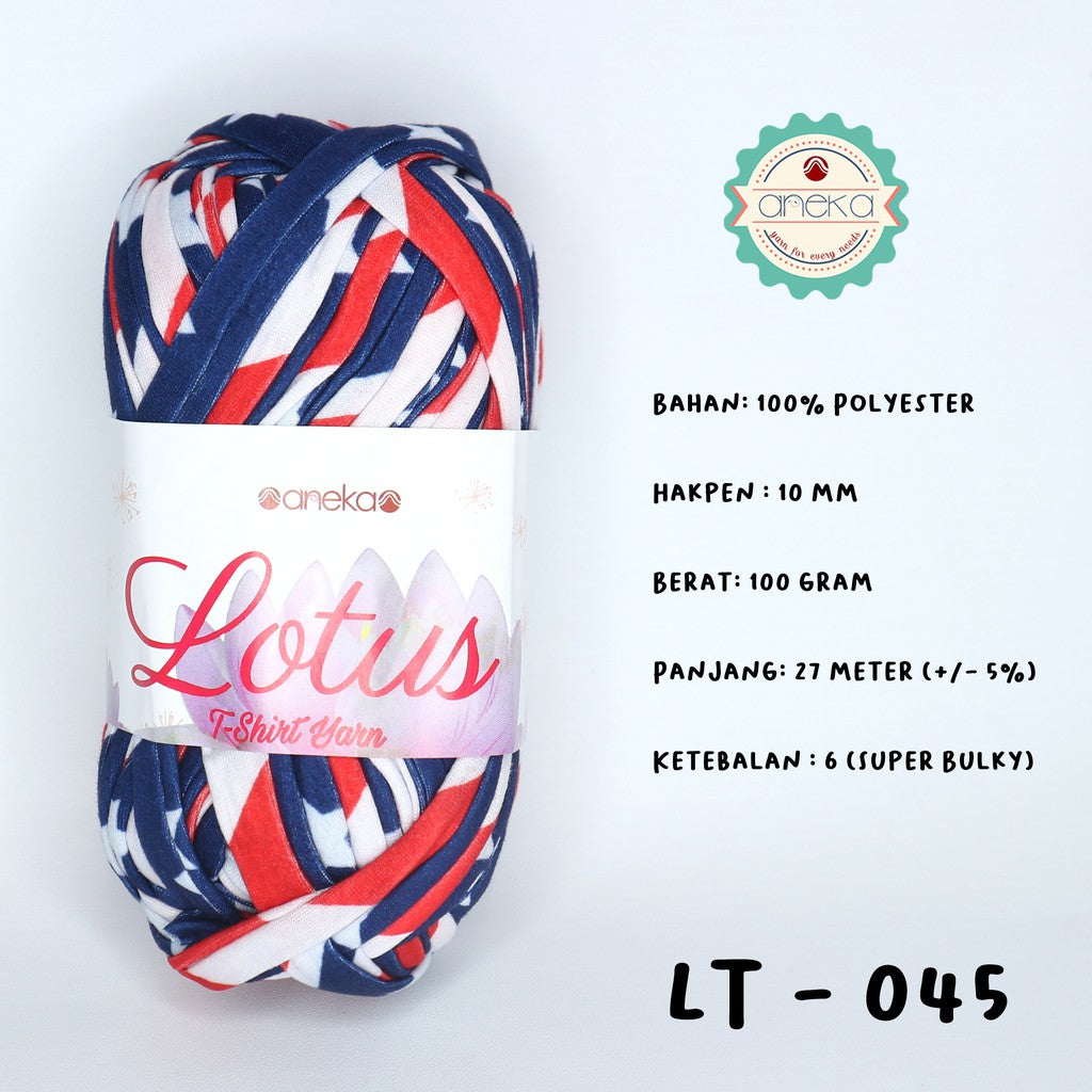 KATALOG - Benang Rajut Lotus Sembur / TShirt / Kaos Yarn Sembur Part 3