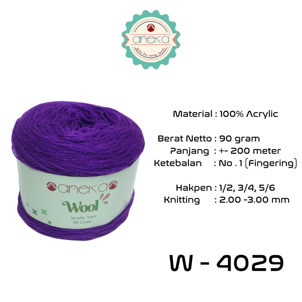 KATALOG - Benang Rajut Wool / Wol / Siet Yarn 90 gram - PART 3