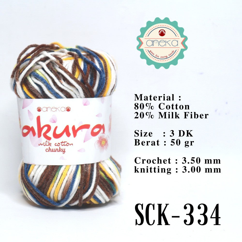 CATALOG - Sakura Milk Cotton Chunky Mix Sembur Mix Cotton Knitting Yarn PART 3