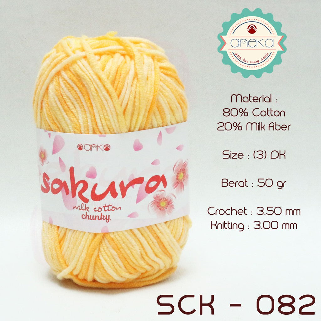 CATALOG - Sakura Milk Cotton Chunky Mix Sembur Mix Cotton Knitting Yarn PART 3
