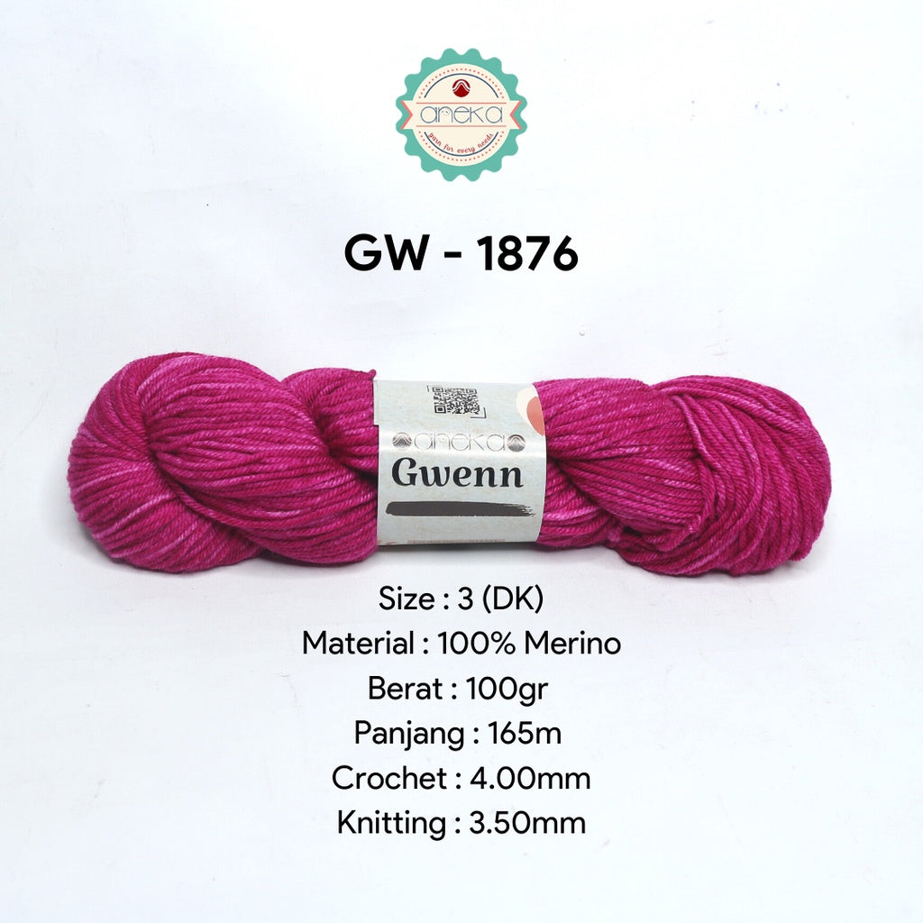 KATALOG - Benang Rajut Gwenn Yarn / Merino - Premium